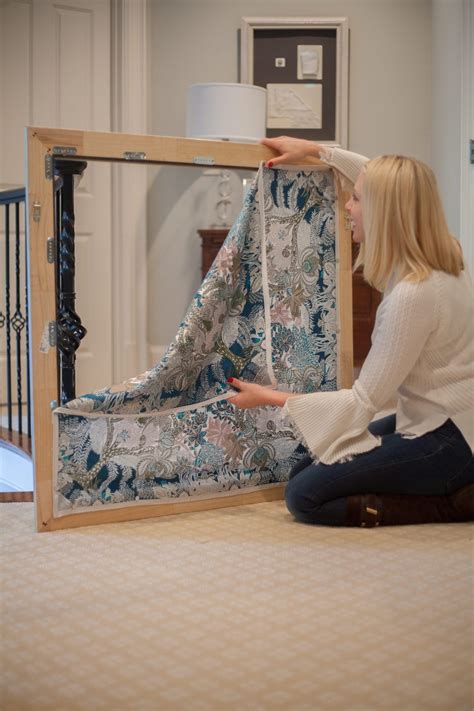 how to frame Hermes scarf